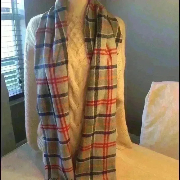 Fall Plaid Scarf - Picture 1 of 5